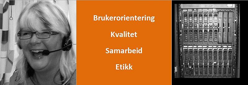 Brukerorientering - Kvalitet - Samarbeid - Etikk